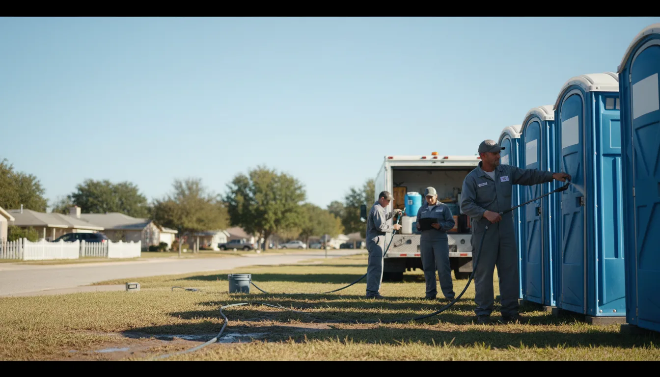 Long-Term Portable Toilet Rental in Thurman, OH near me